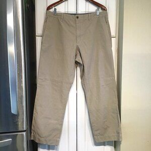 Banana Republic Straight Fit Rustic Khaki Pants